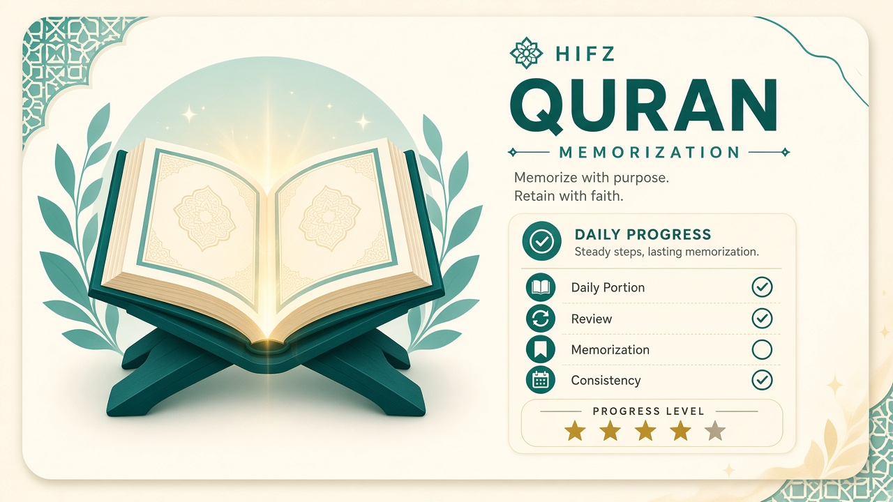 Online Quran Classes for Kids & Adults in the UK Hifz programme
